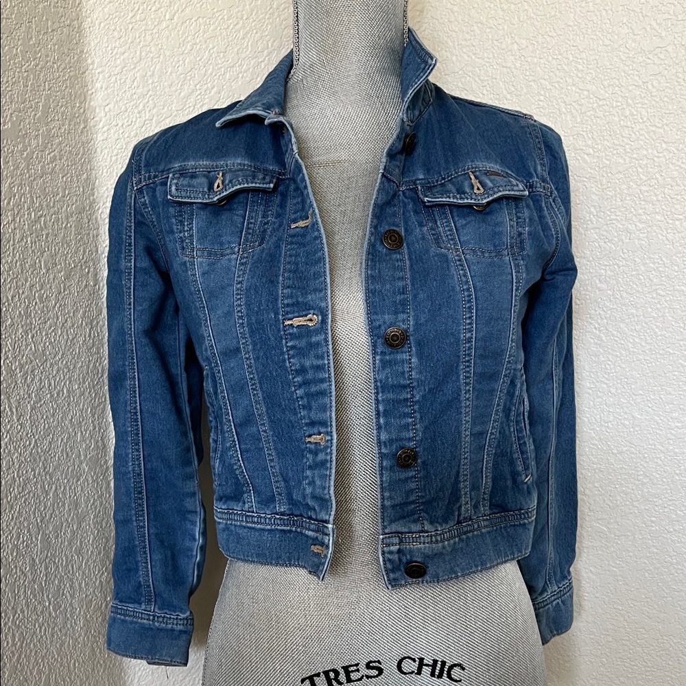 ‼️ SOLD‼️‼️‼️ Denim Blue kids Jean Jacket